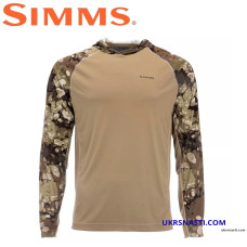 Худи Simms Bugstopper SolarFlex Hoody Riparian Camo размер L